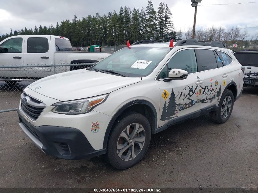 2020 Subaru Outback Limited VIN: 4S4BTANC2L3220909 Lot: 38487634