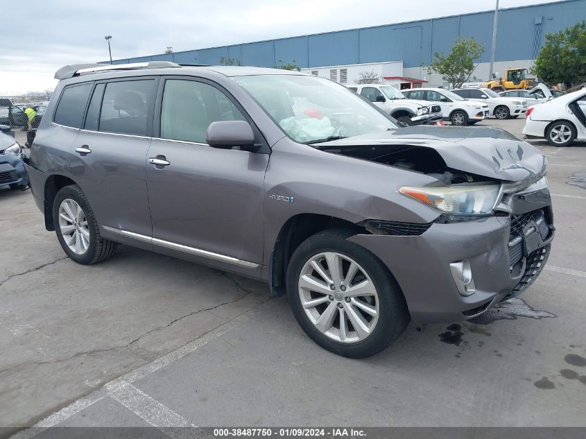 JTEDC3EH8B2003465 2011 Toyota Highlander Hybrid Limited V6