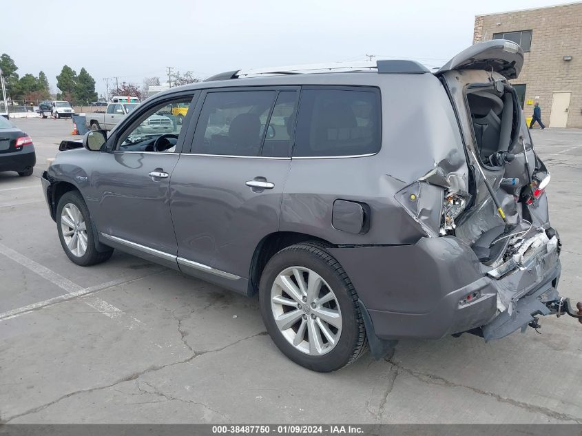 JTEDC3EH8B2003465 2011 Toyota Highlander Hybrid Limited V6