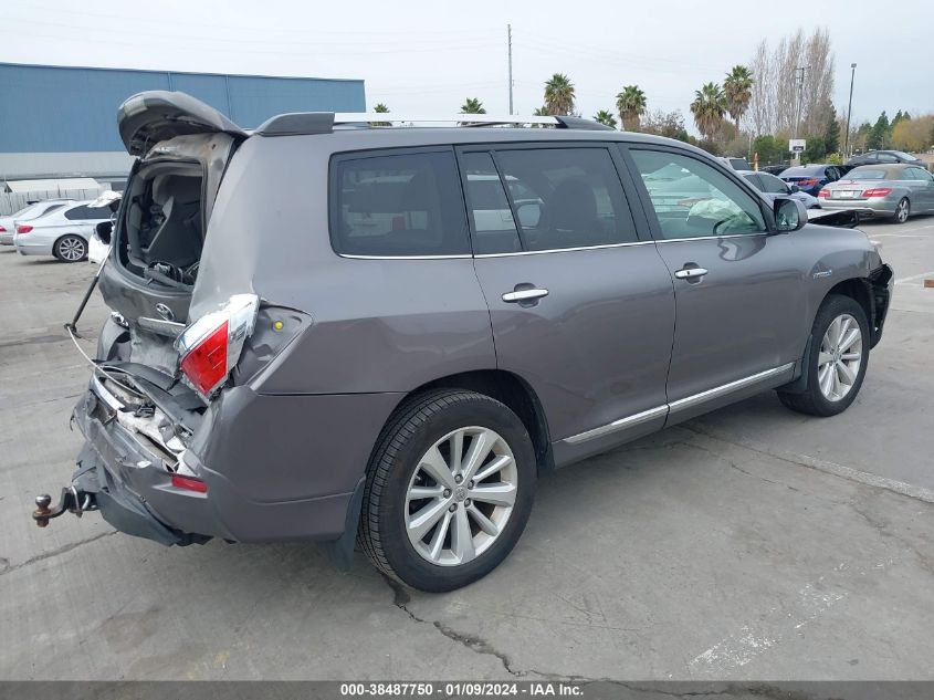 JTEDC3EH8B2003465 2011 Toyota Highlander Hybrid Limited V6