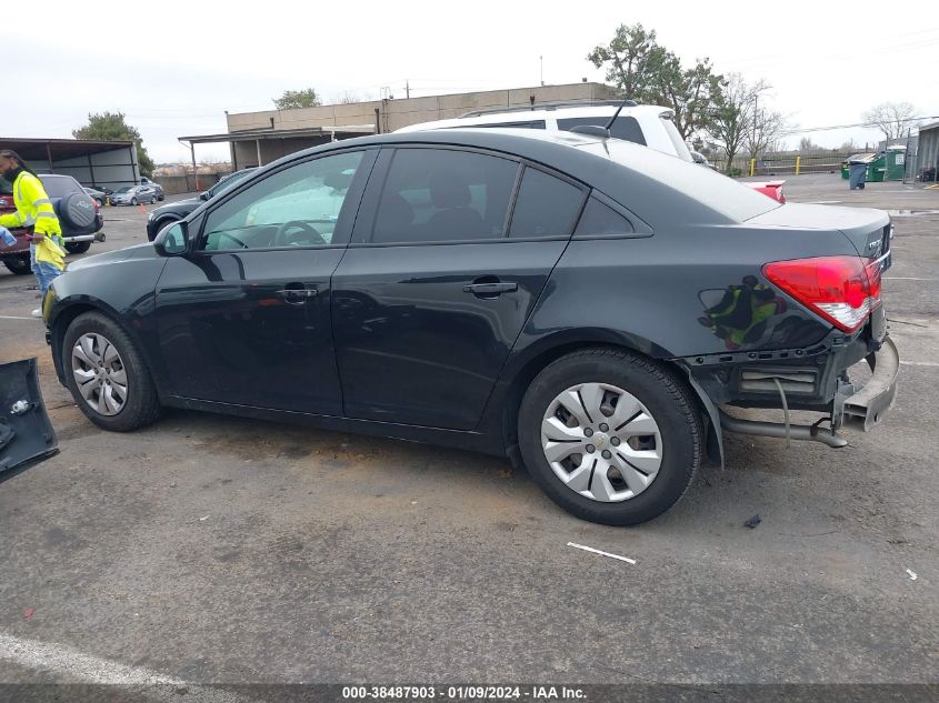 2016 Chevrolet Cruze Limited Ls Auto VIN: 1G1PC5SG4G7166495 Lot: 38487903