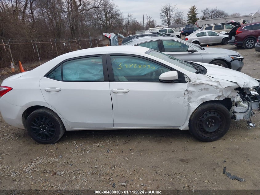 2T1BURHE0FC353726 2015 Toyota Corolla Le