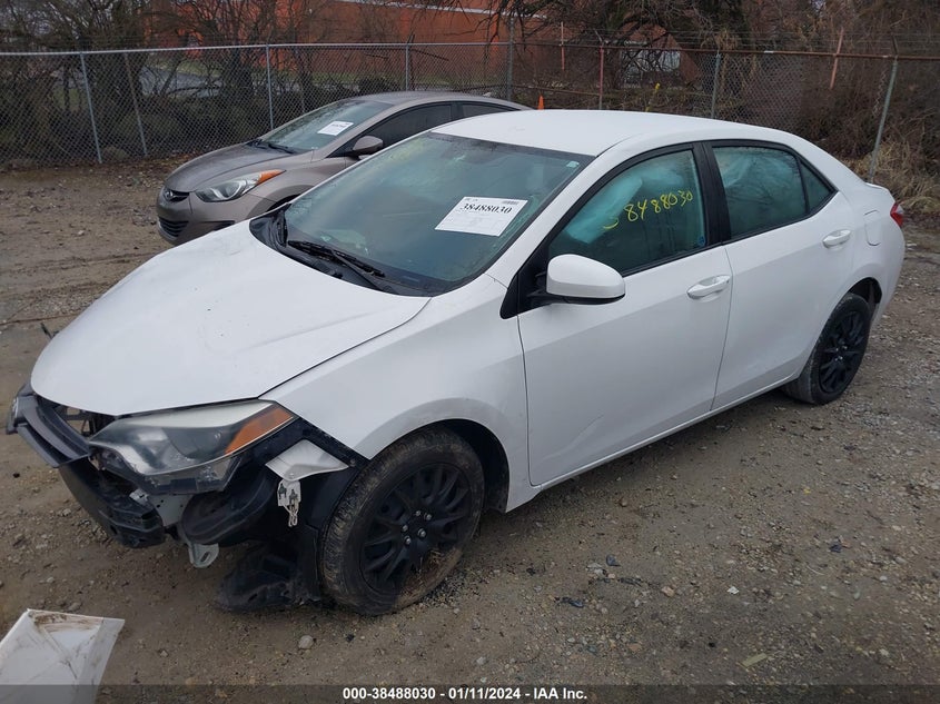 2T1BURHE0FC353726 2015 Toyota Corolla Le