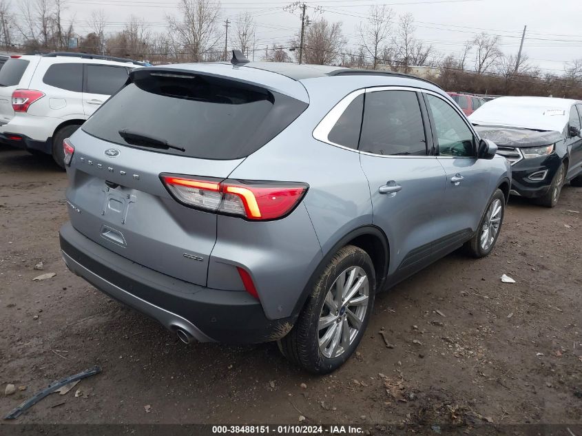 2022 Ford Escape Titanium Hybrid VIN: 1FMCU9DZ5NUA92717 Lot: 38488151