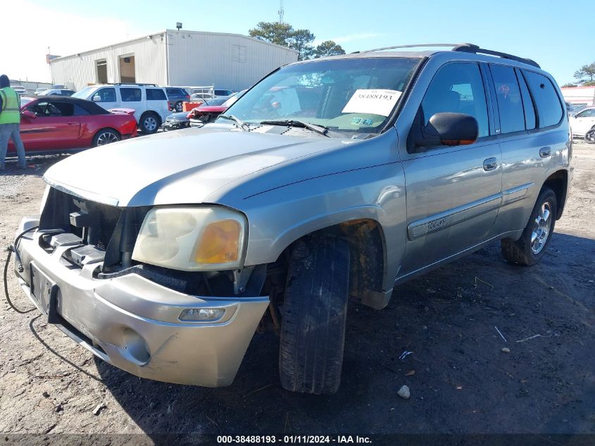 2002 GMC Envoy Slt VIN: 1GKDS13S122322530 Lot: 38488193