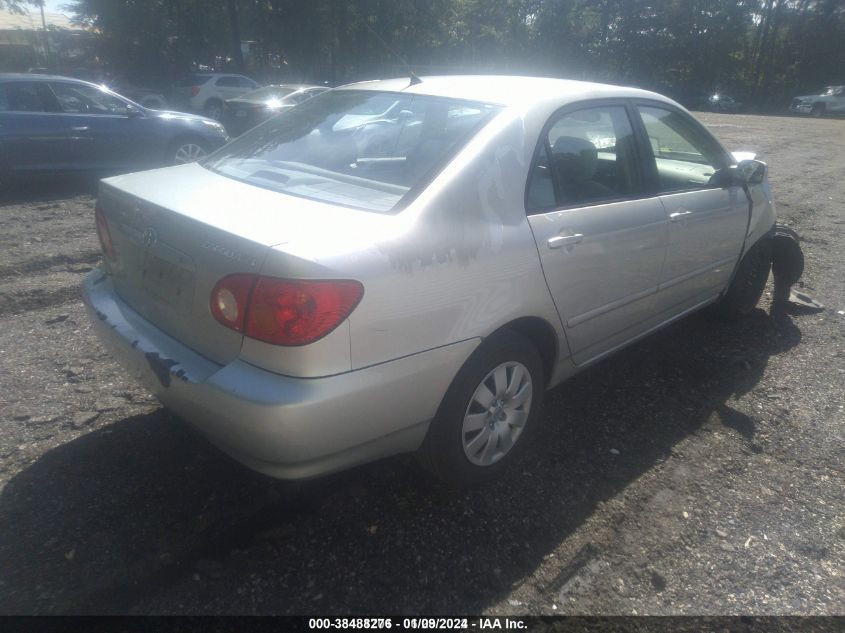 2004 Toyota Corolla Ce/Le/S VIN: 2T1BR32E74C291357 Lot: 38488276