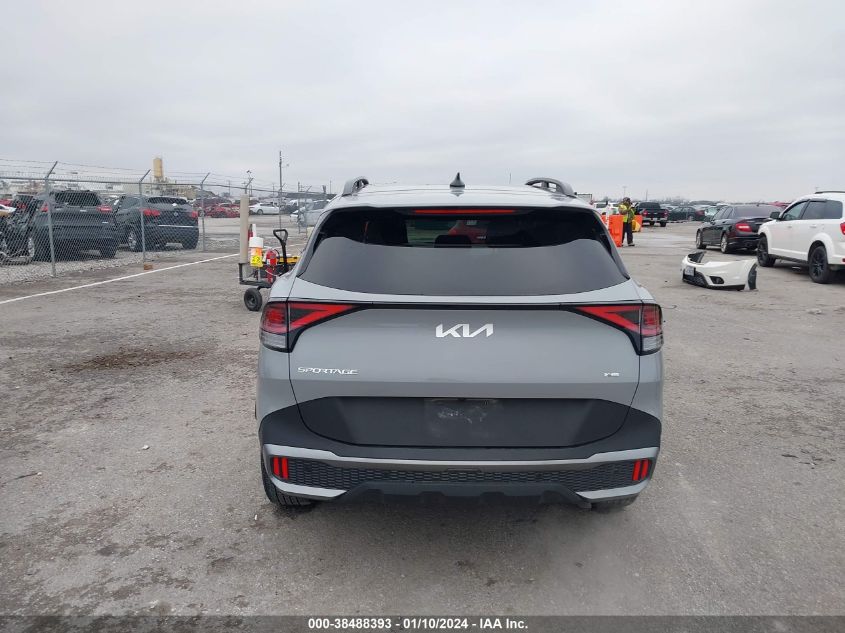 2023 Kia Sportage X-Line VIN: 5XYK6CAF1PG063592 Lot: 38488393