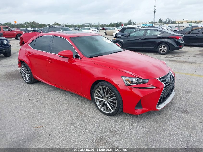 2017 Lexus Is 200T VIN: JTHBA1D28H5050634 Lot: 38488396