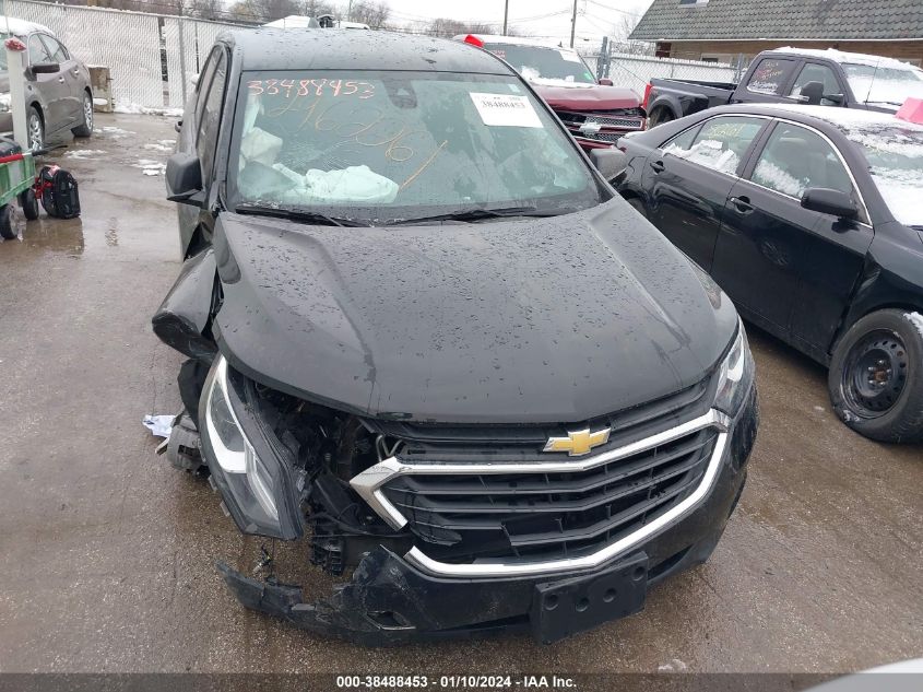 2020 Chevrolet Equinox Fwd Ls VIN: 2GNAXHEV3L6156734 Lot: 38488453