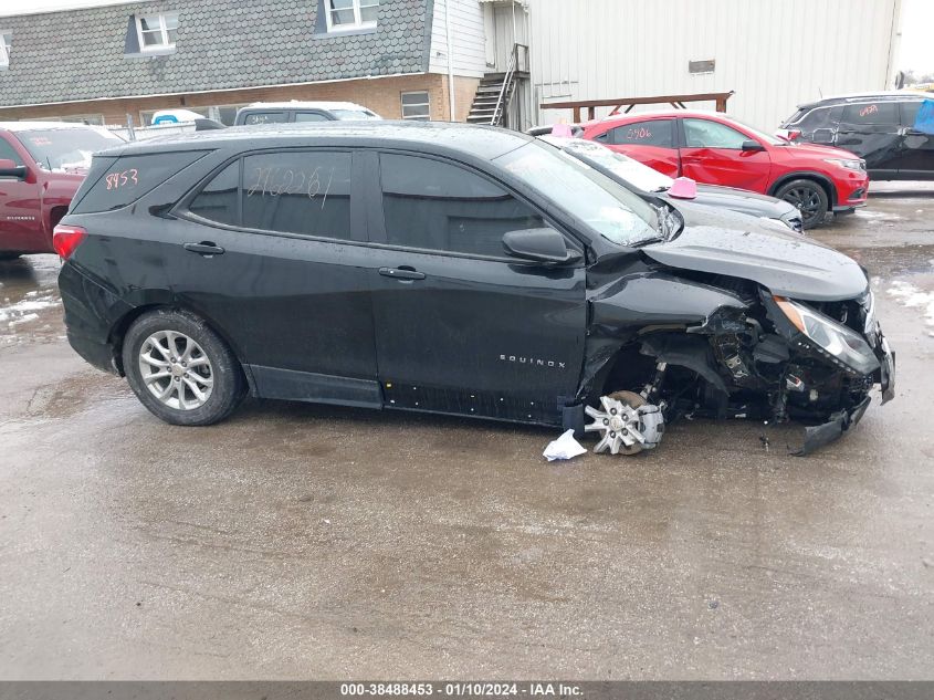 2020 Chevrolet Equinox Fwd Ls VIN: 2GNAXHEV3L6156734 Lot: 38488453