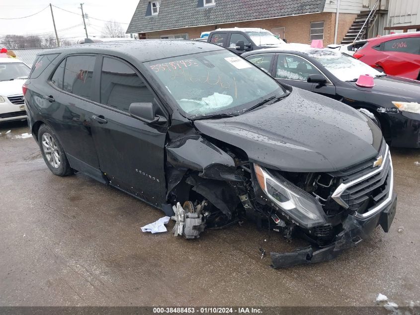 2020 Chevrolet Equinox Fwd Ls VIN: 2GNAXHEV3L6156734 Lot: 38488453