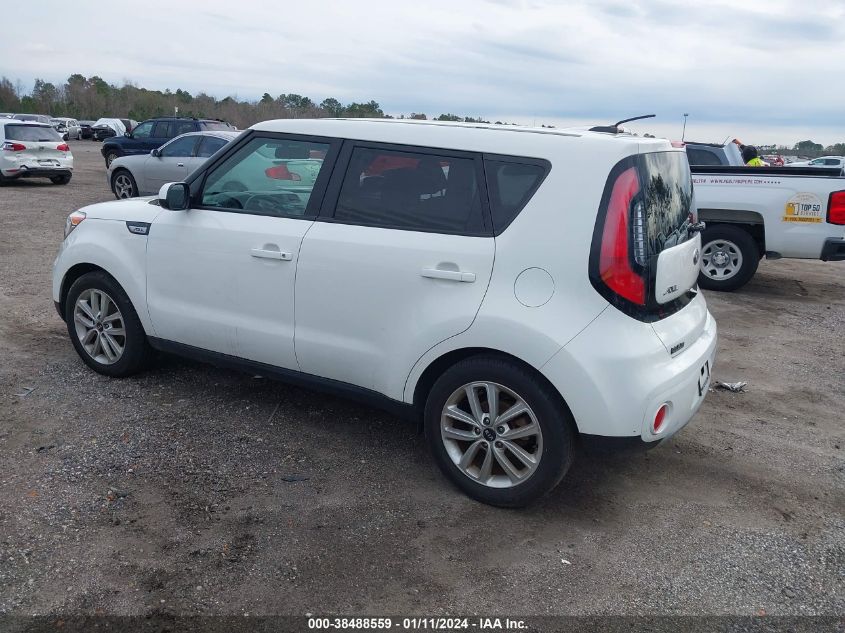 2019 Kia Soul + VIN: KNDJP3A5XK7013392 Lot: 38488559