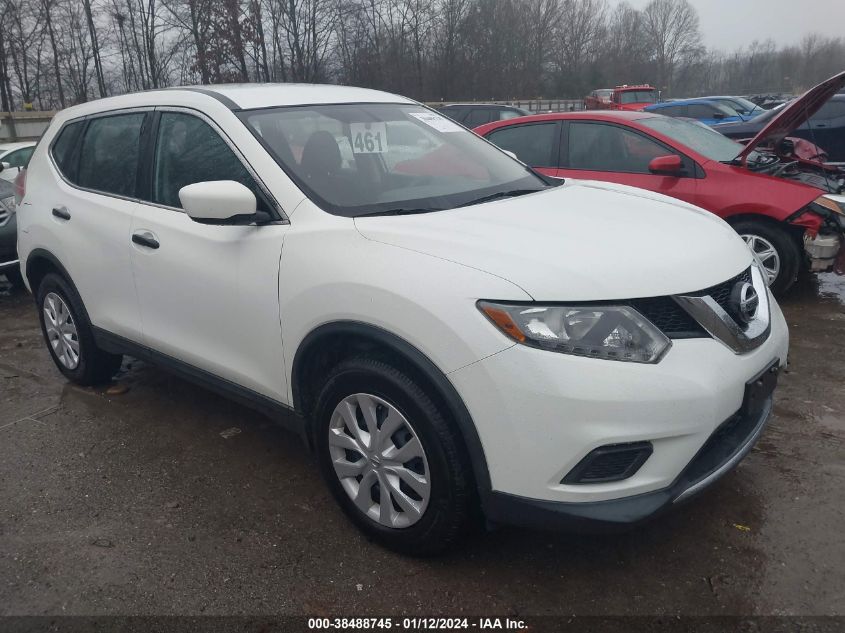 2016 Nissan Rogue S VIN: 5N1AT2MV5GC922071 Lot: 38488745