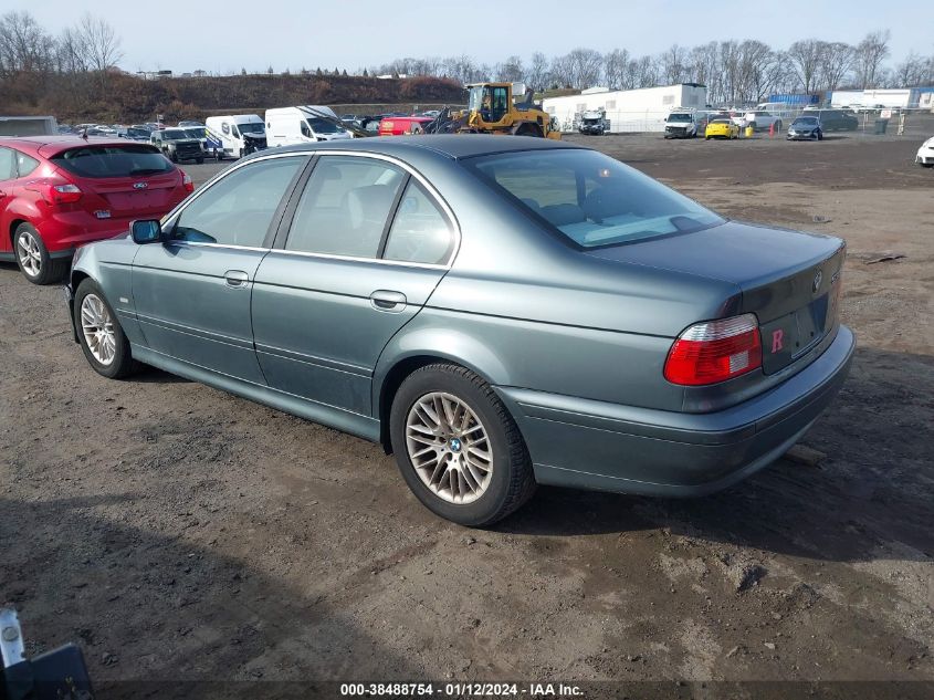 WBADT63483CK32842 2003 BMW 530Ia