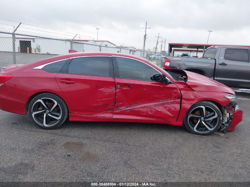 2018 Honda Accord Sport VIN: 1HGCV1F32JA043466 Lot: 38488904