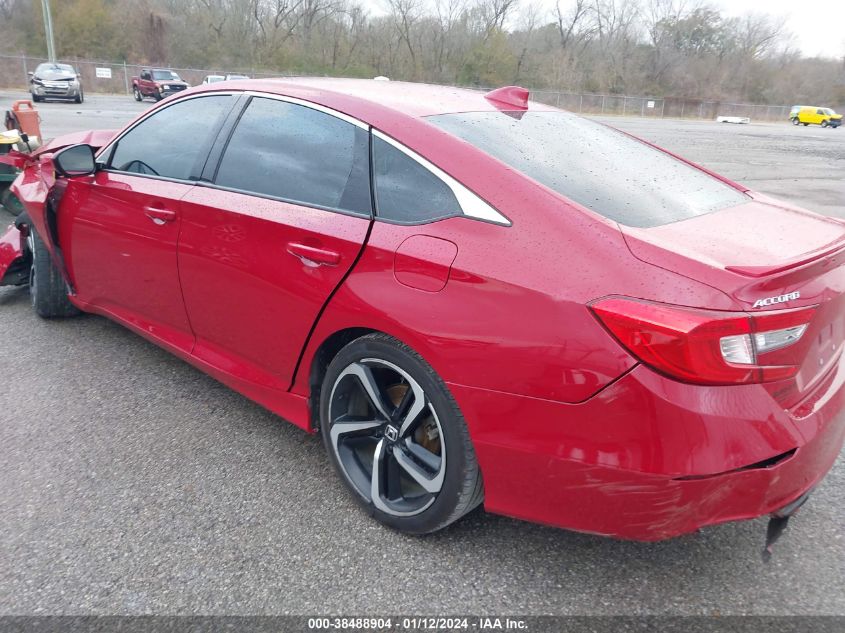 2018 Honda Accord Sport VIN: 1HGCV1F32JA043466 Lot: 38488904