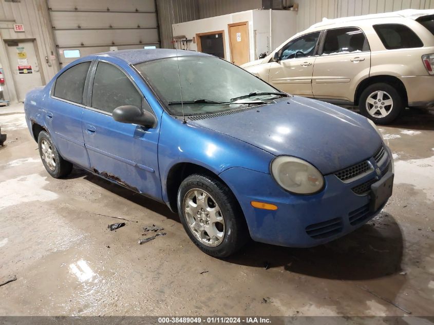 2005 Dodge Neon Sxt VIN: 1B3ES56C75D252702 Lot: 38489049