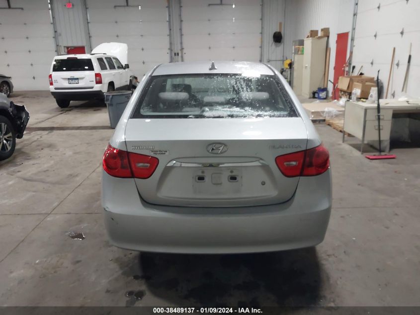 KMHDU4AD0AU167284 2010 Hyundai Elantra Gls