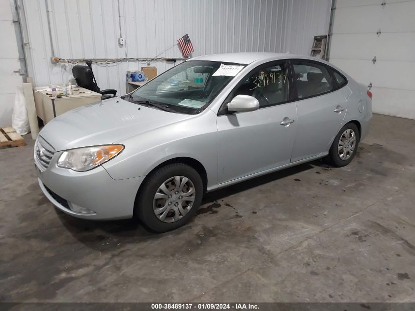 KMHDU4AD0AU167284 2010 Hyundai Elantra Gls