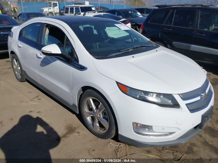 2012 Chevrolet Volt VIN: 1G1RH6E42CU126879 Lot: 38489204