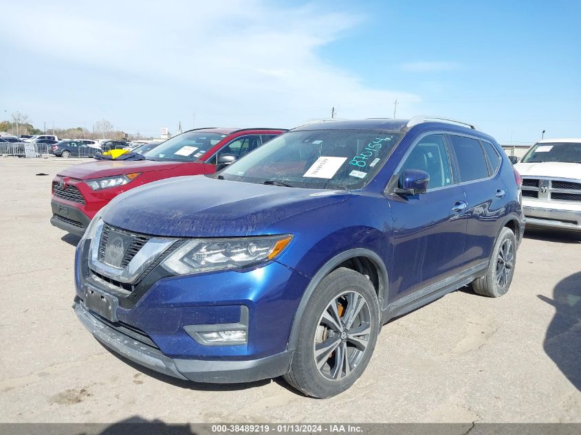 2017 Nissan Rogue Sl VIN: 5N1AT2MV9HC870154 Lot: 38489219