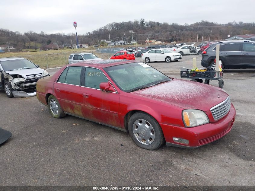 2002 Cadillac Deville VIN: 1G6KD54Y72U216887 Lot: 38489245