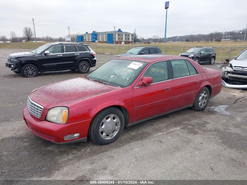 2002 Cadillac Deville VIN: 1G6KD54Y72U216887 Lot: 38489245