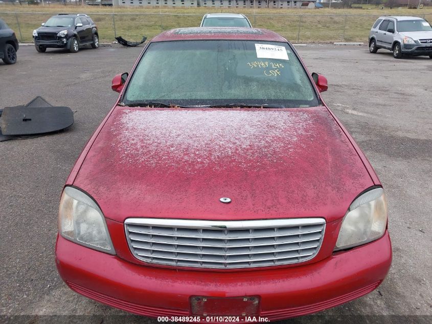 2002 Cadillac Deville VIN: 1G6KD54Y72U216887 Lot: 38489245