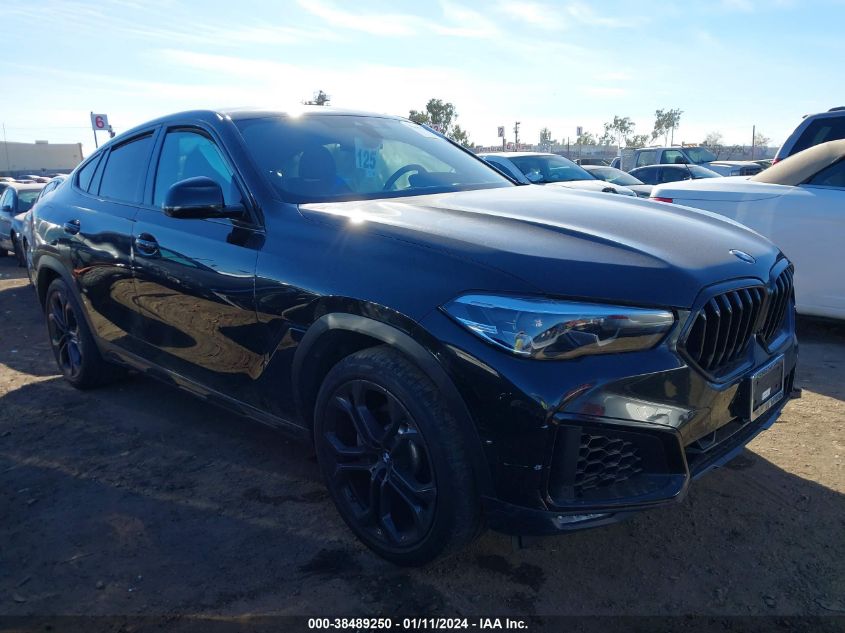 2021 BMW X6 Sdrive40I VIN: 5UXCY4C0XM9F75606 Lot: 39059922