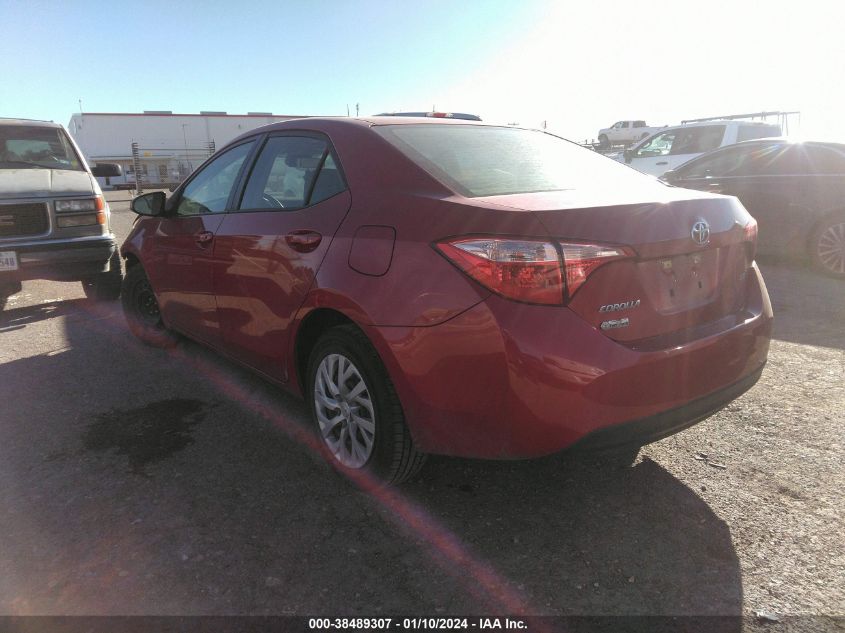 2018 Toyota Corolla Le VIN: 5YFBURHE5JP779758 Lot: 38489307