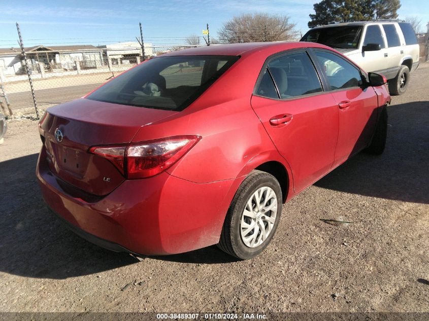 5YFBURHE5JP779758 2018 Toyota Corolla Le