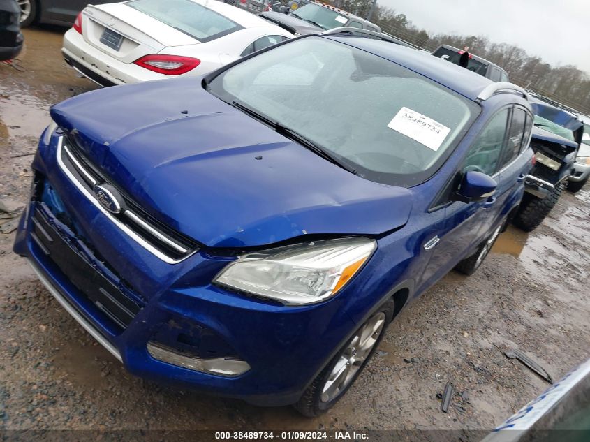 2014 Ford Escape Titanium VIN: 1FMCU0J97EUB02356 Lot: 38489734