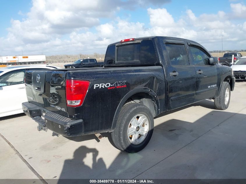 2011 Nissan Titan Pro-4X VIN: 1N6BA0ECXBN304965 Lot: 38489778