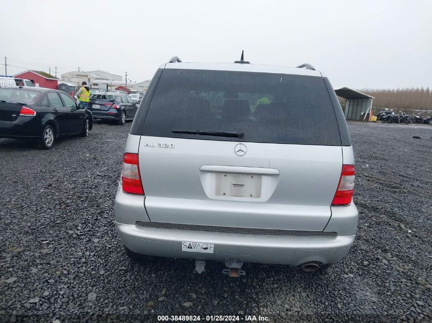2003 Mercedes-Benz Ml 320 VIN: 4JGAB54E73A379428 Lot: 38489824