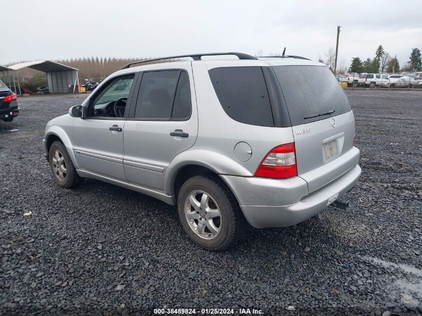 2003 Mercedes-Benz Ml 320 VIN: 4JGAB54E73A379428 Lot: 38489824