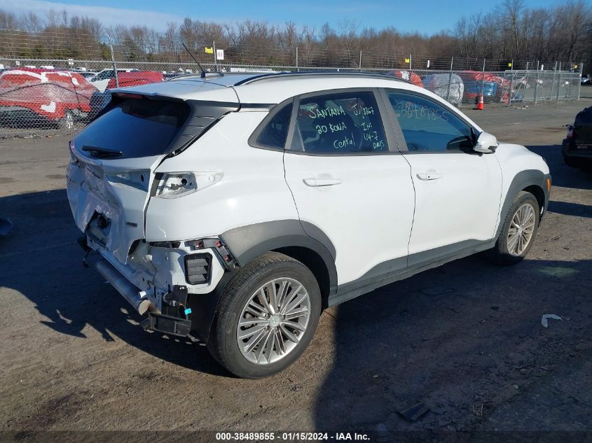 2020 Hyundai Kona Sel VIN: KM8K2CAA4LU555084 Lot: 38489855