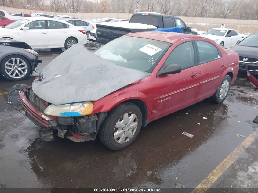 1B3EJ46U71N508380 2001 Dodge Stratus Se