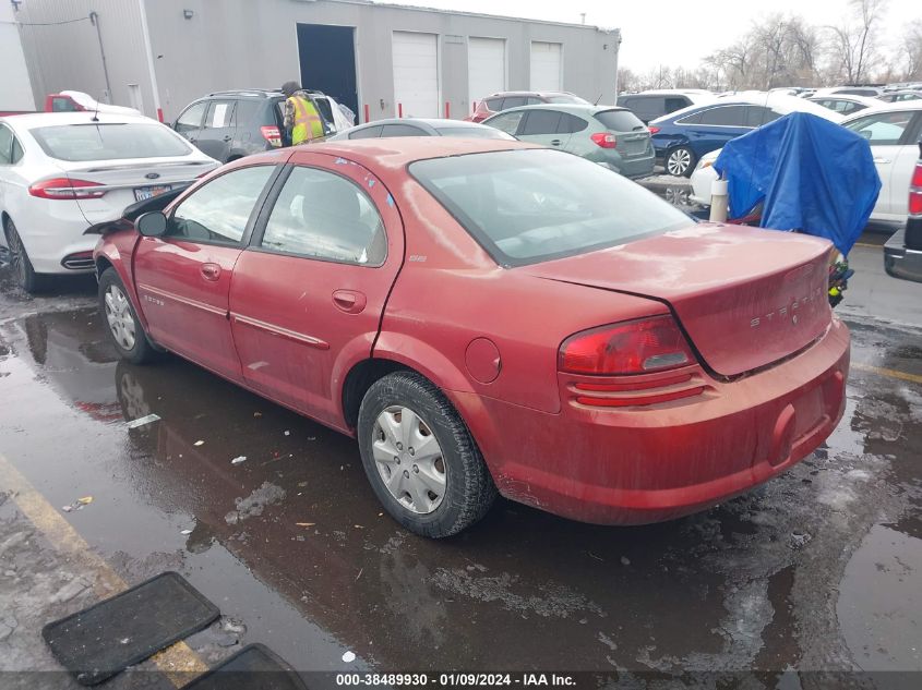 1B3EJ46U71N508380 2001 Dodge Stratus Se