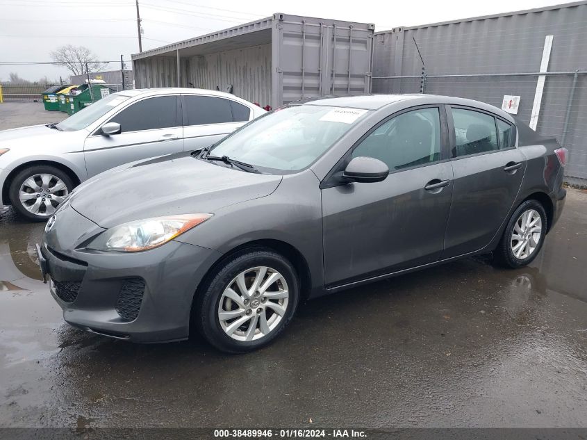 2012 Mazda Mazda3 I Touring VIN: JM1BL1V83C1544964 Lot: 38489946