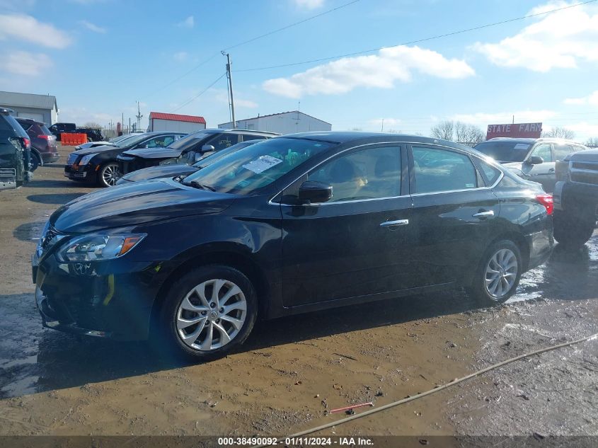 2019 Nissan Sentra Sv VIN: 3N1AB7AP5KY261462 Lot: 38490092