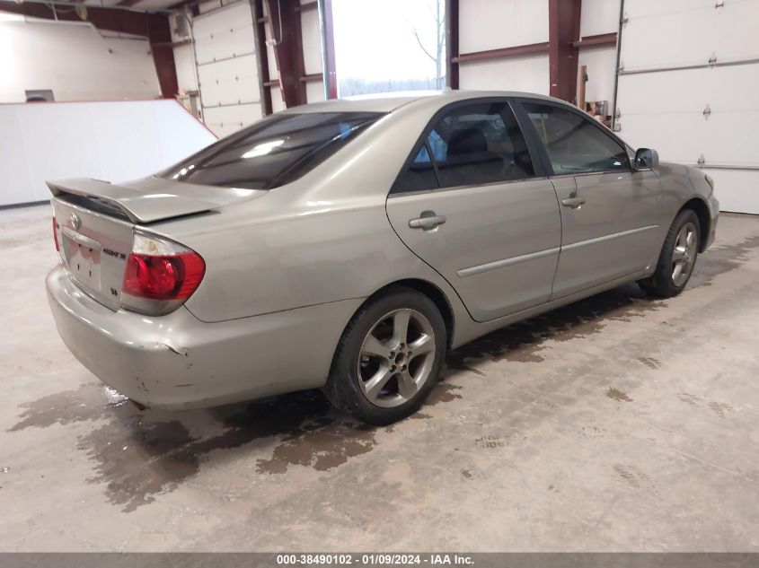 2005 Toyota Camry Se V6 VIN: 4T1BA32K85U055037 Lot: 38490102