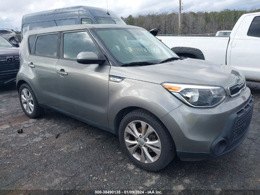 2015 Kia Soul + VIN: KNDJP3A54F7170986 Lot: 38490135