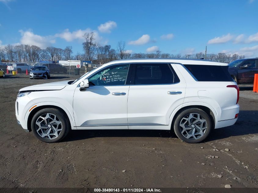 KM8R7DHE8NU399374 2022 Hyundai Palisade Calligraphy