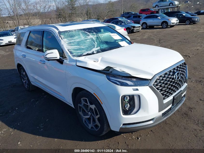 KM8R7DHE8NU399374 2022 Hyundai Palisade Calligraphy