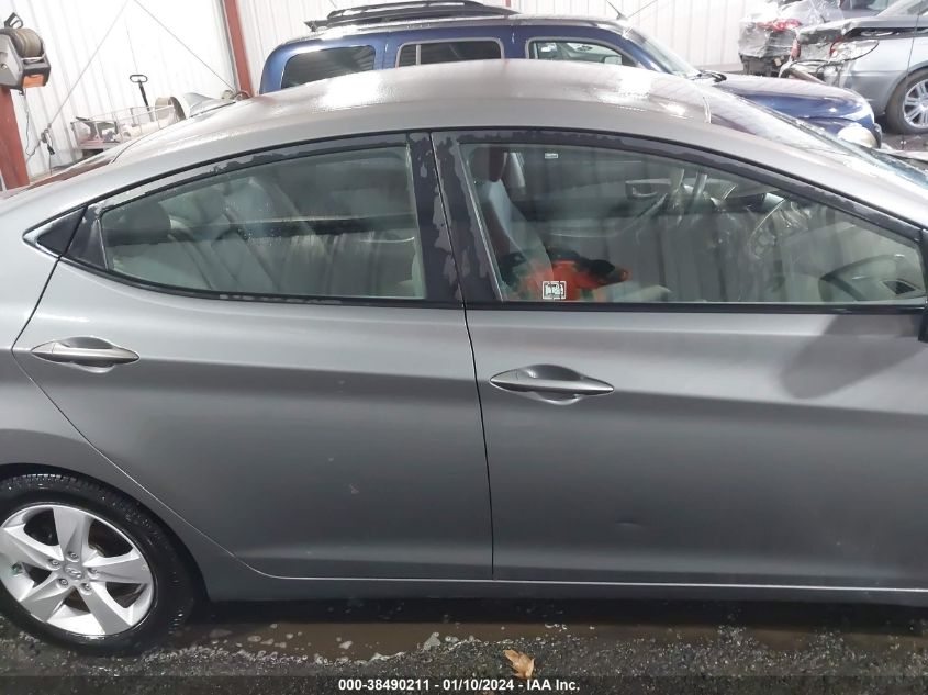 2013 Hyundai Elantra Gls VIN: 5NPDH4AEXDH366665 Lot: 38490211