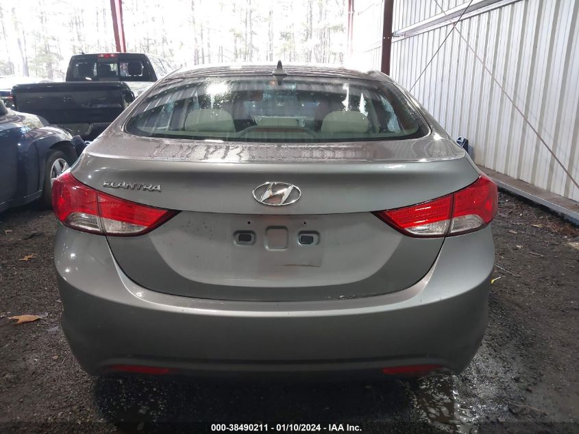 2013 Hyundai Elantra Gls VIN: 5NPDH4AEXDH366665 Lot: 38490211