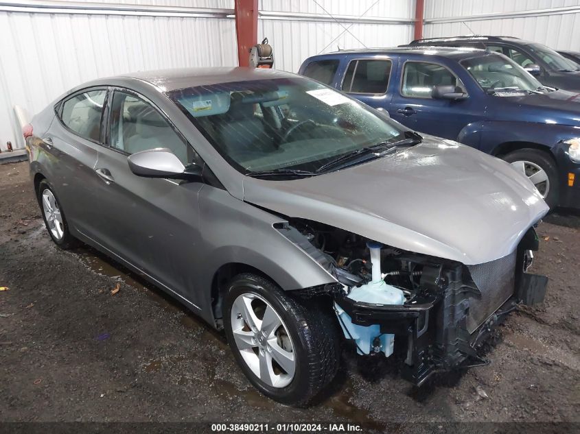 2013 Hyundai Elantra Gls VIN: 5NPDH4AEXDH366665 Lot: 38490211