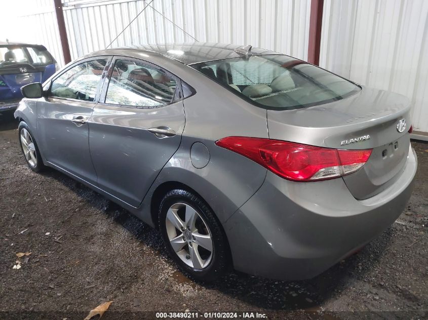 2013 Hyundai Elantra Gls VIN: 5NPDH4AEXDH366665 Lot: 38490211