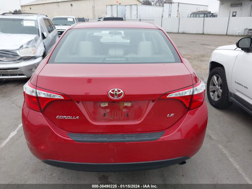 5YFBURHE4FP237669 2015 Toyota Corolla Le