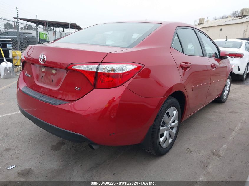 5YFBURHE4FP237669 2015 Toyota Corolla Le